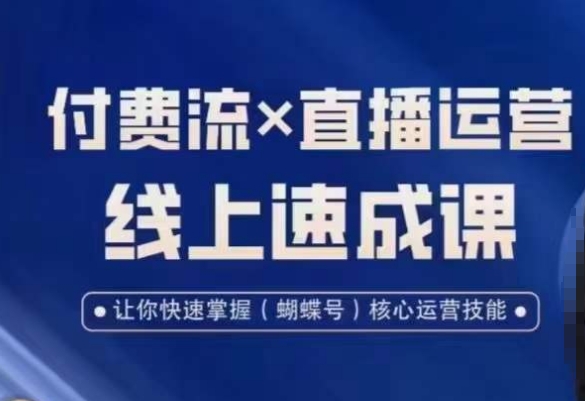 视频号付费流实操课程，付费流✖️直播运营速成课，让你快速掌握视频号核心运营技能-满月文化项目库